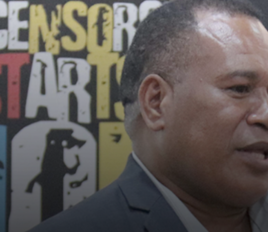 PNG Chief Censor Jim Abani