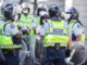 Police at the NZ Parliament today