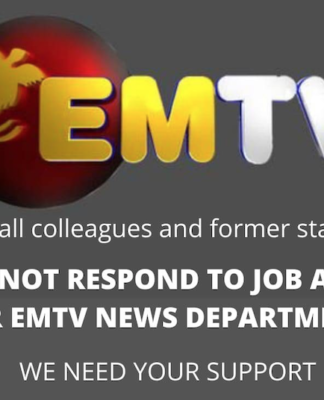 A general appeal by EMTV staff to everyone approached by the EMTV's interim CEO, Lesieli Vete, and her management to decline job offers.