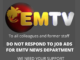 A general appeal by EMTV staff to everyone approached by the EMTV's interim CEO, Lesieli Vete, and her management to decline job offers.