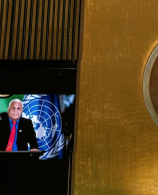 Vanuatu Prme Minister Bob Loughman