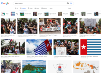 West Papua on Google