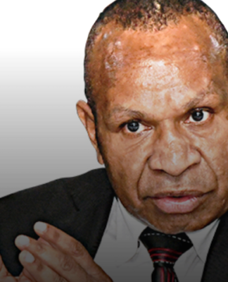 PNG opposition leader Belden Namah