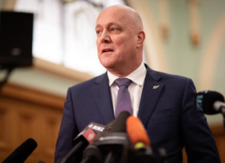 National Party leader Christopher Luxon