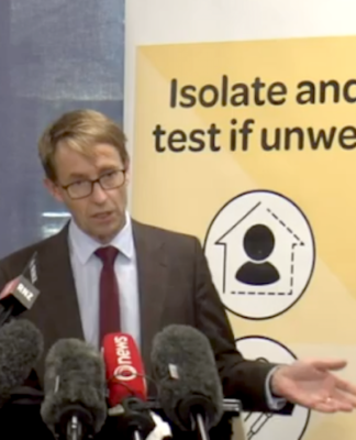 Director-General of Health Dr Ashley Bloomfield