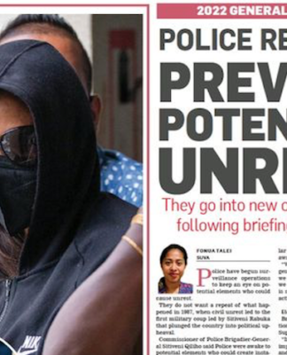 Fiji Sun headline 22032022