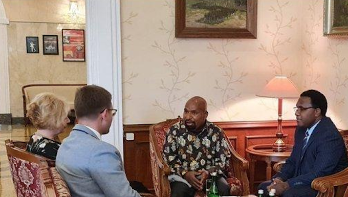 Papuan Governor, Lukas Enembe