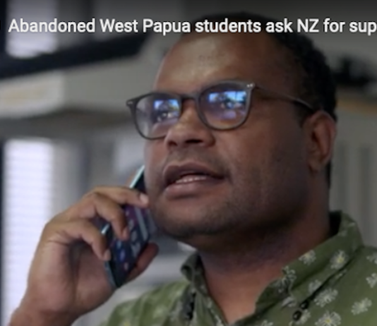 The West Papua students who had their tertiary scholarships terminated by the Indonesian government have turned to New Zealanders for help.