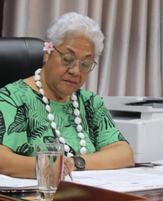 Samoan PM Fiame Naomi Mata'afa