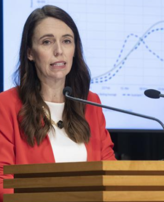 NZ Prime Minister Jacinda Ardern