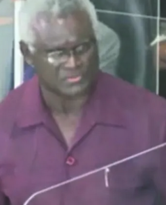 Solomon Islands Prime Minister Manasseh Sogavare