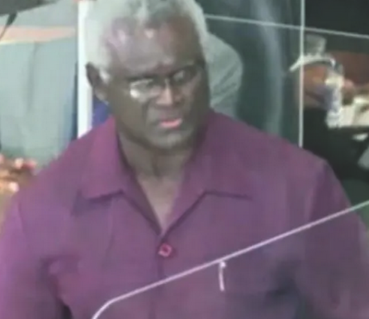 Solomon Islands Prime Minister Manasseh Sogavare