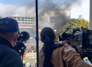Māori Television's Te Ao Māori News eyes on the Parliament occupation February 2022