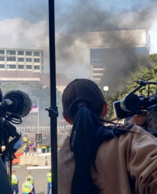 Māori Television's Te Ao Māori News eyes on the Parliament occupation February 2022