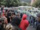 Protesters clashed with police during the 23-day occupation of Parliament grounds