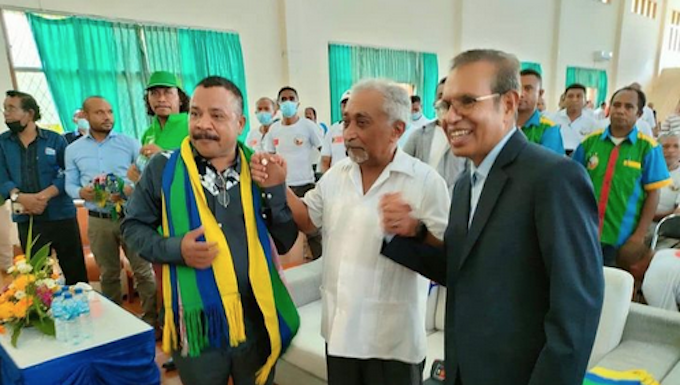 Support for President Francisco "Lú-Olo" Guterres