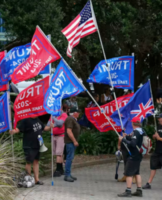 Conspiratorial populism out of Donald Trump’s America