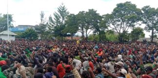 Wamena protesters warned that the provincial expansion plan would "wipe out Papuans"