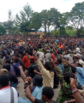 Wamena protesters warned that the provincial expansion plan would "wipe out Papuans"
