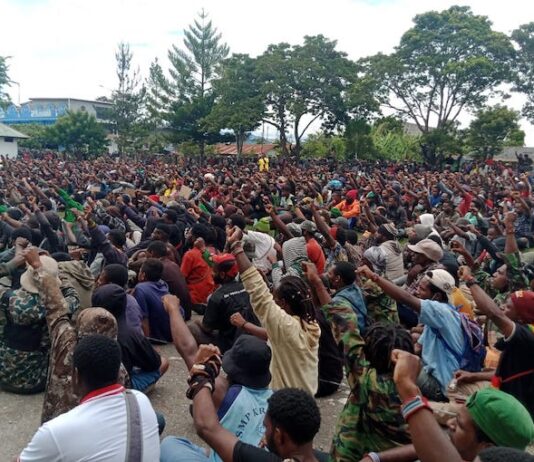 Wamena protesters warned that the provincial expansion plan would "wipe out Papuans"