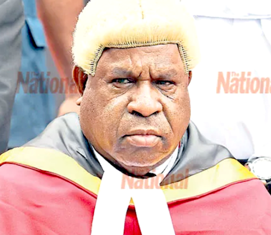 Acting Judge Camillus Sambua