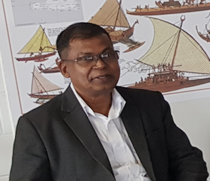 Fiji's Professor Biman Prasad