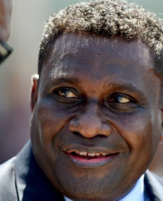 Former Solomon Islands Prime Minister Gordon Darcy Lilo