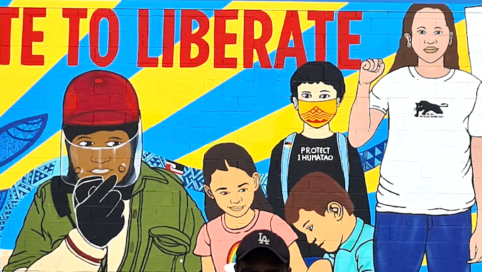 Papuan student advocate Laurens Ikinia