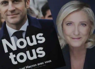 Emmanuel Macron and Marine Le Pen