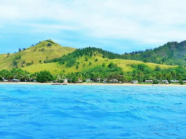 Malolo Island in western Fiji