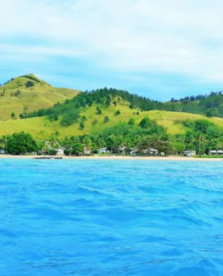 Malolo Island in western Fiji