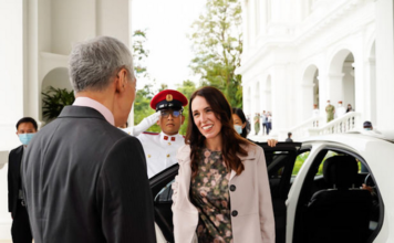 New Zealand and Singapore add climate to partnership priorities NZ Prime Minister Jacinda Ardern meets with Singapore Prime Minister Lee Hsien Loong