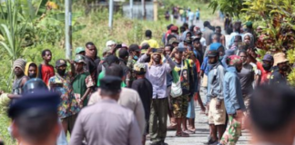Papuan protesters