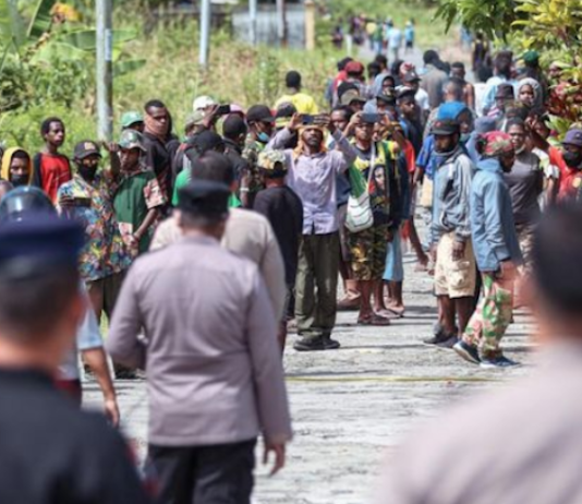 Papuan protesters