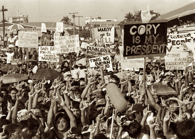 People Power in Manila 1986
