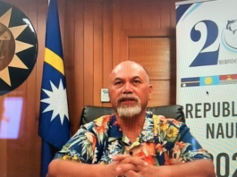 Nauru President Lionel Aingimea