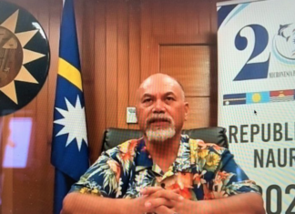 Nauru President Lionel Aingimea