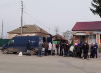 ReliefAid food delivery in Ukraine