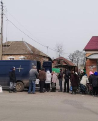 ReliefAid food delivery in Ukraine