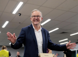 Labor's new Australian new Prime Minister-elect Anthony Albanese