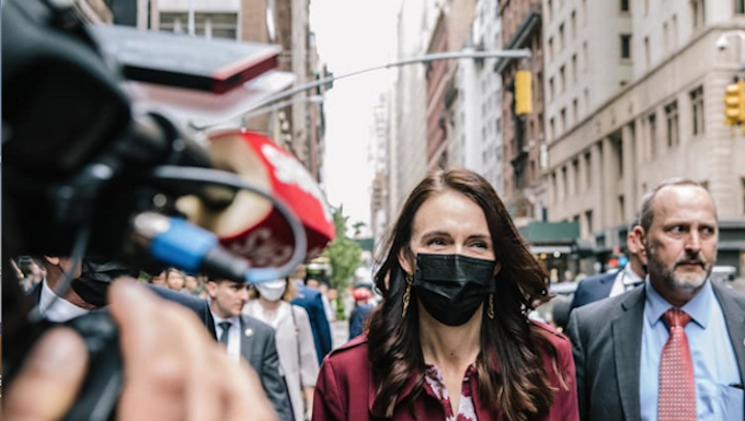 NZ Prime Minister Jacinda Ardern in New York
