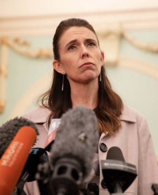 NZ Prime Minister Jacinda Ardern