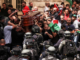 Israeli riot police attack pallbearers