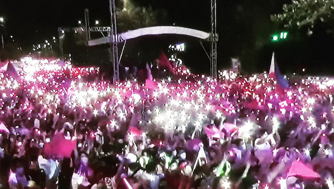 36 years after ousting dictator Marcos, Filipinos elect son as president The failed "pink revolution"