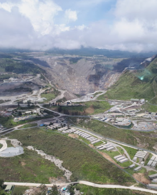 The Porgera mine and township of Paiam