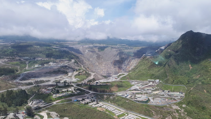 The Porgera mine and township of Paiam