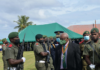 Outgoing Vanuatu President Obed Moses Tallis