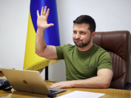 Ukraine President Volodomyr Zelenskyy