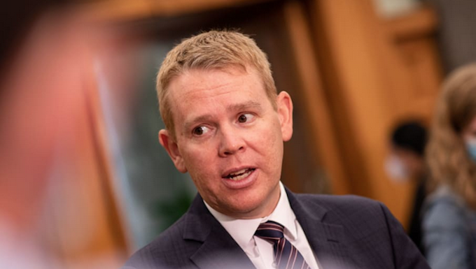 Former NZ Covid-19 Response Minister Chris Hipkins