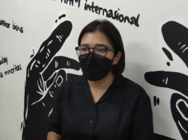 Kontras coordinator Fatia Maulidiyanti